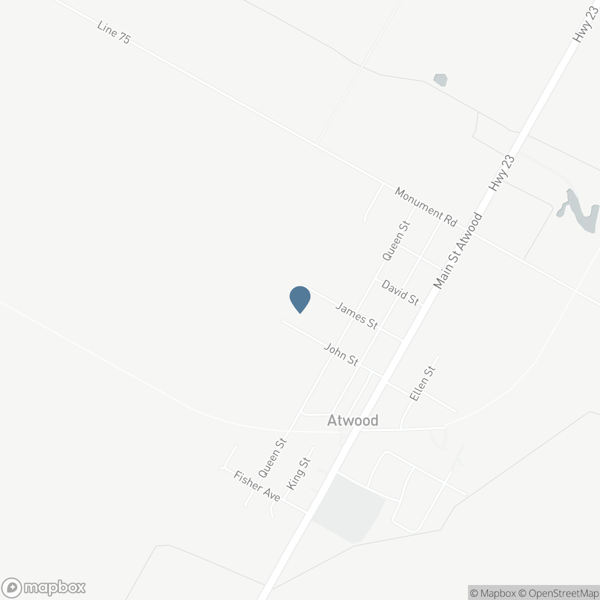 169 JAMES Street, Atwood, Ontario N0G 1B0